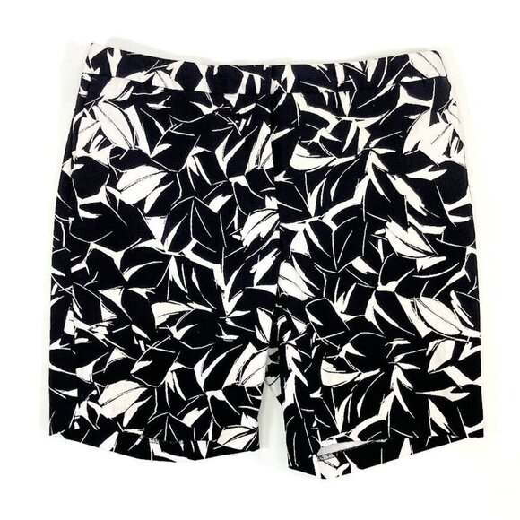🔥 3/$15 🔥 Mario Serrani Bermuda Shorts Stretch Tummy Control Summer Resort 8 - Picture 1 of 4